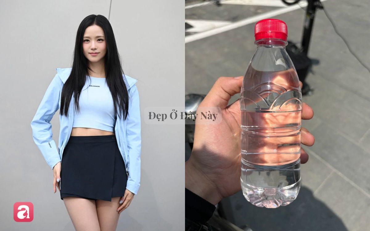 Jisoo chạy lịch trình như