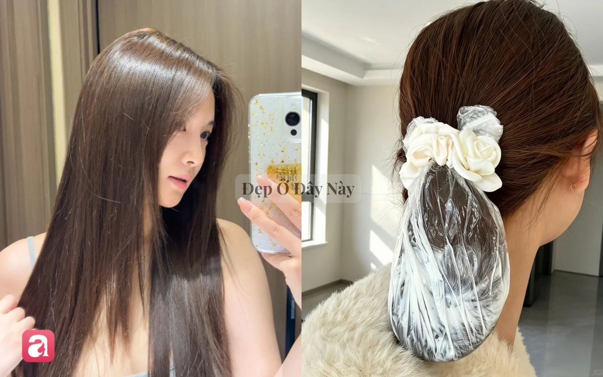 B&iacute; mật cho m&aacute;i t&oacute;c su&ocirc;n mượt như tơ của phụ nữ Trung l&agrave; nhờ bước th&ecirc;m thứ dầu rẻ tiền n&agrave;y v&agrave;o kem ủ - Ảnh 1.