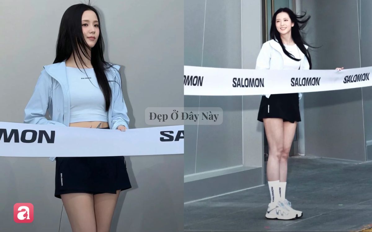 Jisoo chạy lịch trình như