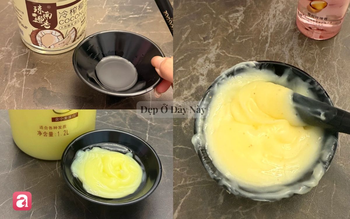B&iacute; mật cho m&aacute;i t&oacute;c su&ocirc;n mượt như tơ của phụ nữ Trung l&agrave; nhờ bước th&ecirc;m thứ dầu rẻ tiền n&agrave;y v&agrave;o kem ủ - Ảnh 4.
