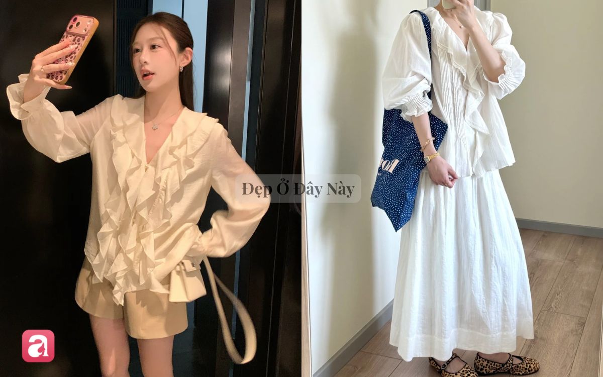 Chiếc &aacute;o m&agrave; ai diện l&ecirc;n cũng h&oacute;a 