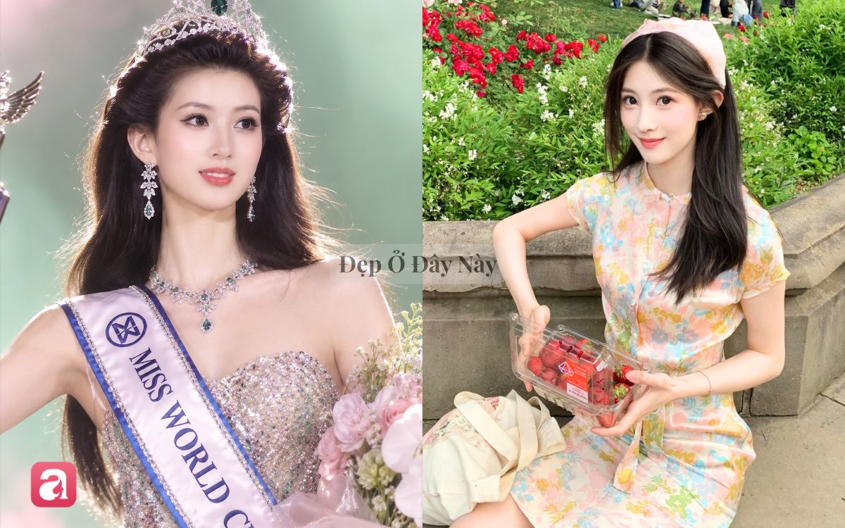 T&agrave;i sắc vẹn to&agrave;n như t&acirc;n Hoa hậu Thế giới Trung Quốc: Nhan sắc cổ điển, style k&iacute;n đ&aacute;o, học vấn đỉnh cao - Ảnh 1.