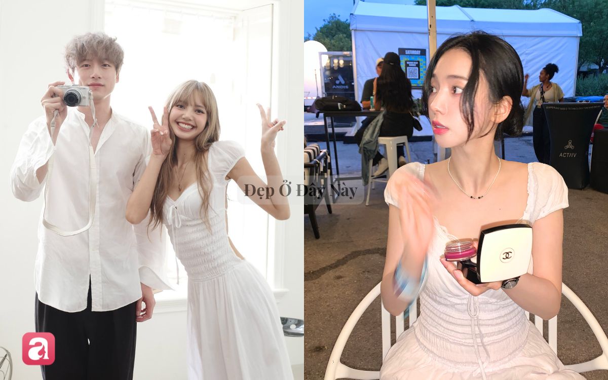 Đụng đầm n&agrave;ng thơ, Lisa khoe lưng ong quyến rũ, Karina k&iacute;n đ&aacute;o vẫn đẹp m&ecirc; - Ảnh 1.