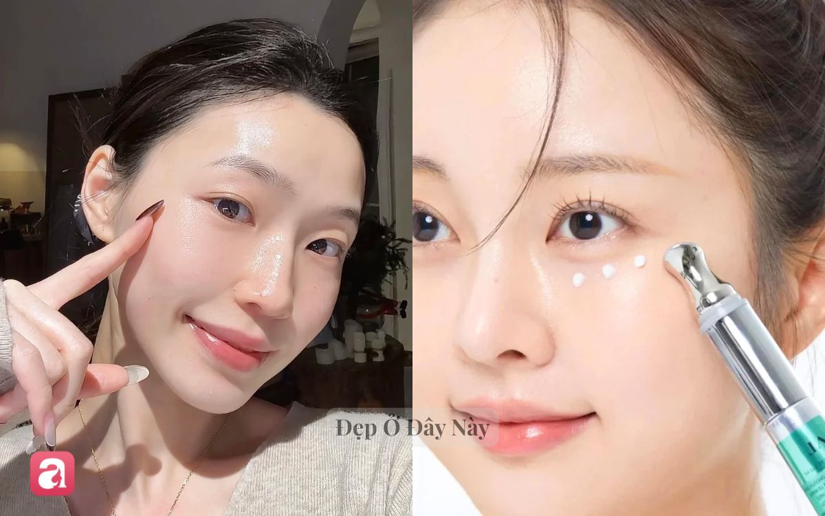 5 kem dưỡng mắt ki&ecirc;m đầu massage 