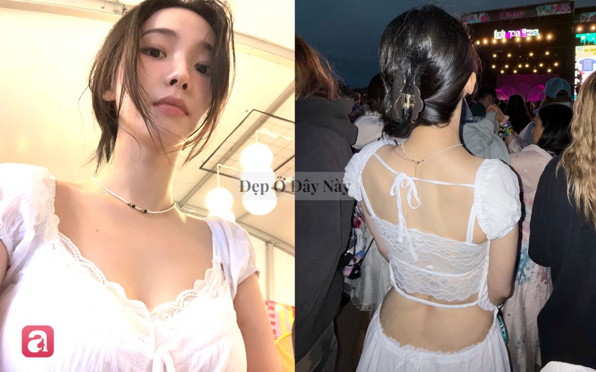 Đụng đầm n&agrave;ng thơ, Lisa khoe lưng ong quyến rũ, Karina k&iacute;n đ&aacute;o vẫn đẹp m&ecirc; - Ảnh 5.