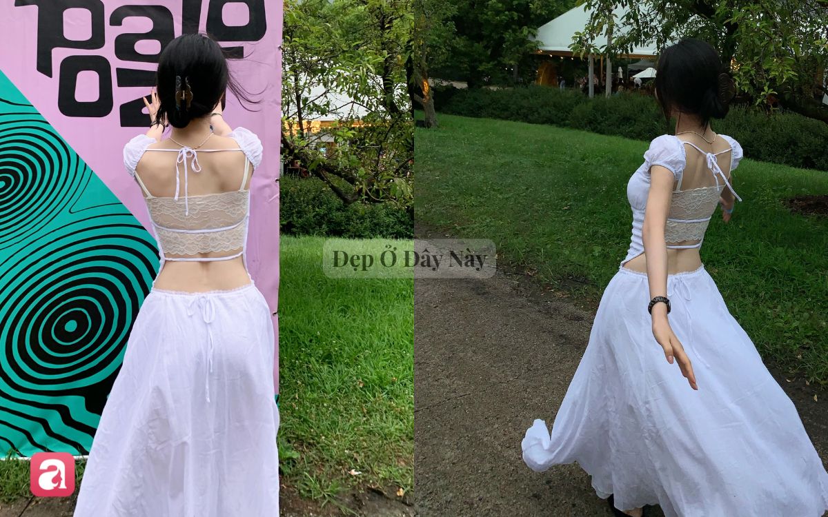 Đụng đầm n&agrave;ng thơ, Lisa khoe lưng ong quyến rũ, Karina k&iacute;n đ&aacute;o vẫn đẹp m&ecirc; - Ảnh 4.