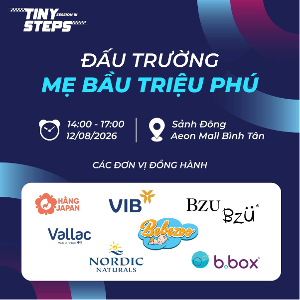 Tiny Steps by Moyuum - Lần đầu ti&ecirc;n đổ bộ Aeon Mall B&igrave;nh T&acirc;n, quy tụ h&agrave;ng loạt thương hiệu mẹ v&agrave; b&eacute; - Ảnh 4.