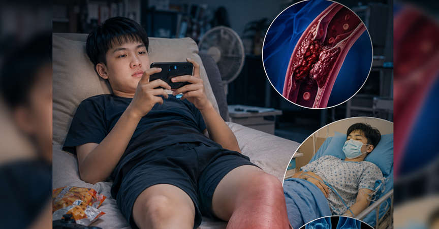 Nằm chơi điện thoại 5 tiếng mỗi ngày, chàng trai 19 tuổi bị cục máu đông “bóp nghẹt” mạch máu, không thể đi lại suốt nửa tháng - Ảnh 2.