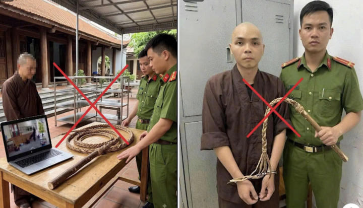 C&ocirc;ng an Ph&uacute; Thọ xử l&yacute; vụ người đăng ảnh AI sai sự thật li&ecirc;n quan 5 ch&uacute; tiểu - Ảnh 2.