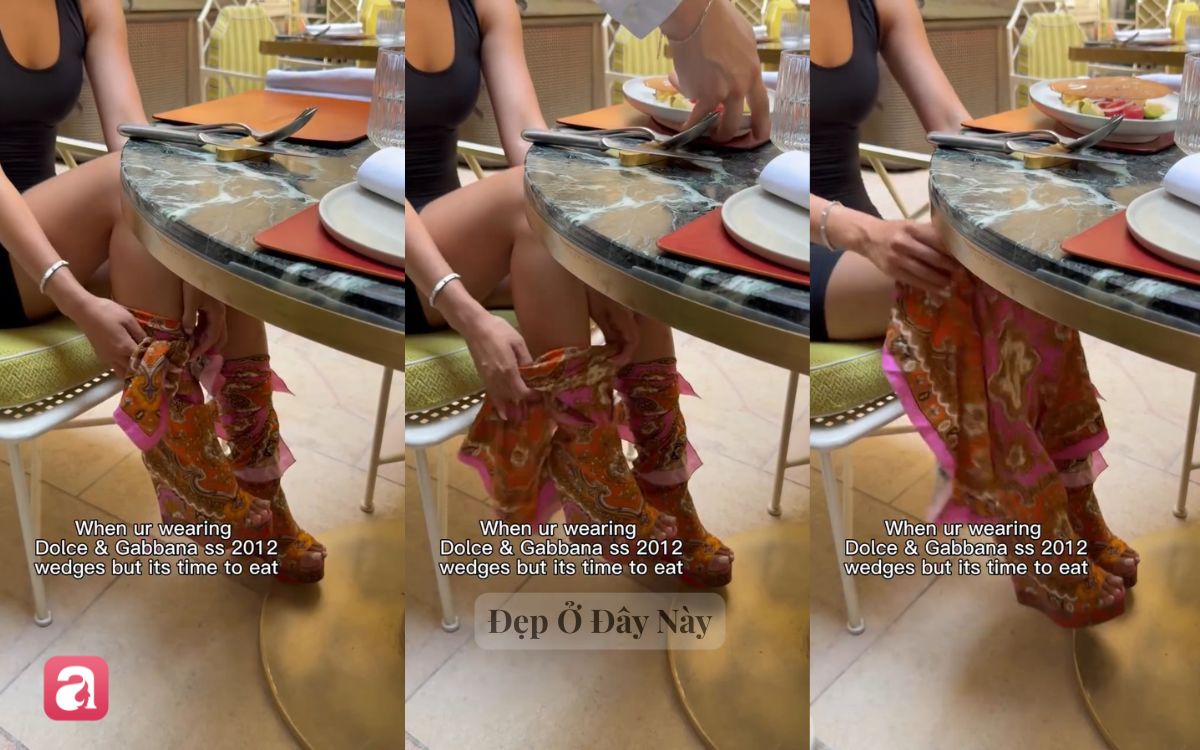13 năm sau khi ra mắt, dân tình mới phát hiện cách dùng cực thông minh của đôi giày Dolce&Gabbana - Ảnh 1.