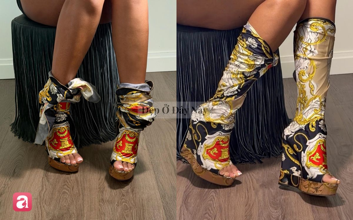 13 năm sau khi ra mắt, dân tình mới phát hiện cách dùng cực thông minh của đôi giày Dolce&Gabbana - Ảnh 5.