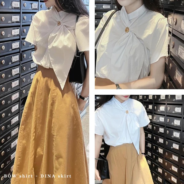 Kh&ocirc;ng cần h&agrave;ng hiệu, chiếc &aacute;o c&ocirc;ng sở n&agrave;y vẫn tạo cảm gi&aacute;c old money nhờ một chi tiết rất nhỏ - Ảnh 6.