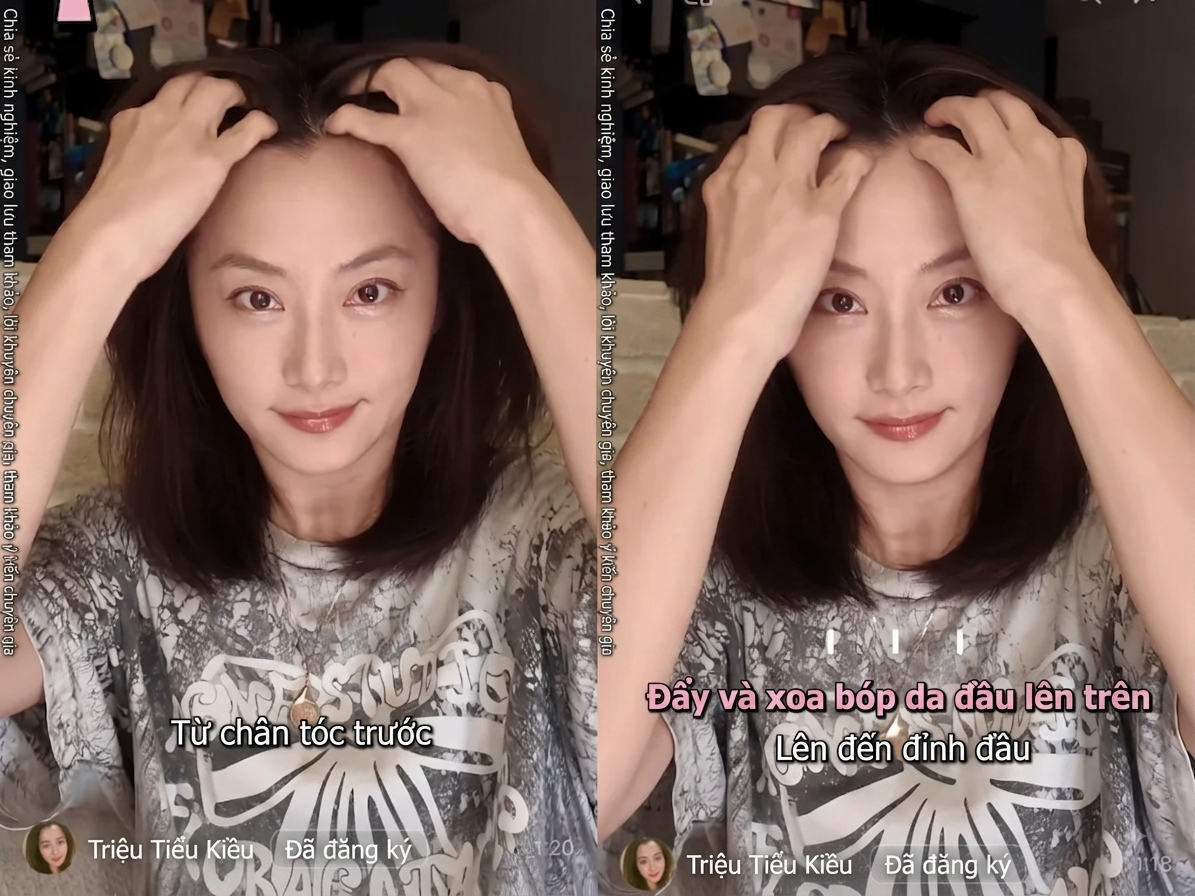 Không phải serum hay collagen, một nữ diễn viên U50 gây sốt vì quá trẻ đẹp, làm đúng 4 bước sẽ có mái tóc bồng bềnh và gương mặt tươi tắn  - Ảnh 4.