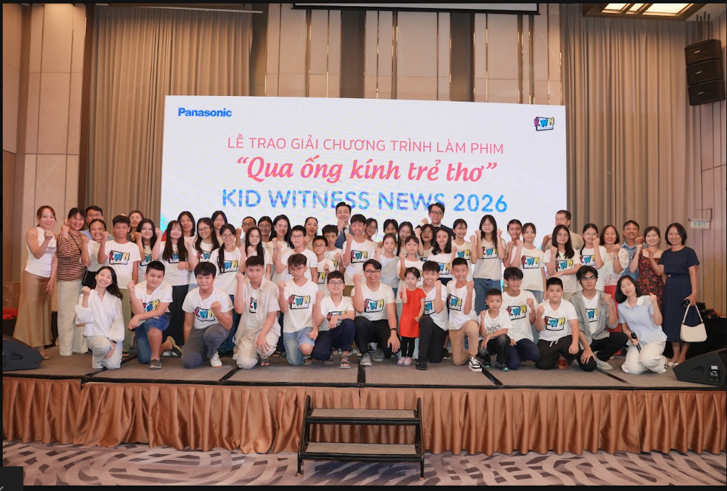 Panasonic vinh danh 16 phim ngắn do học sinh thực hiện, trong mùa đầu mở rộng chương trình “Qua ống kính trẻ thơ 2026” tại TP. Hồ Chí Minh - Ảnh 1.