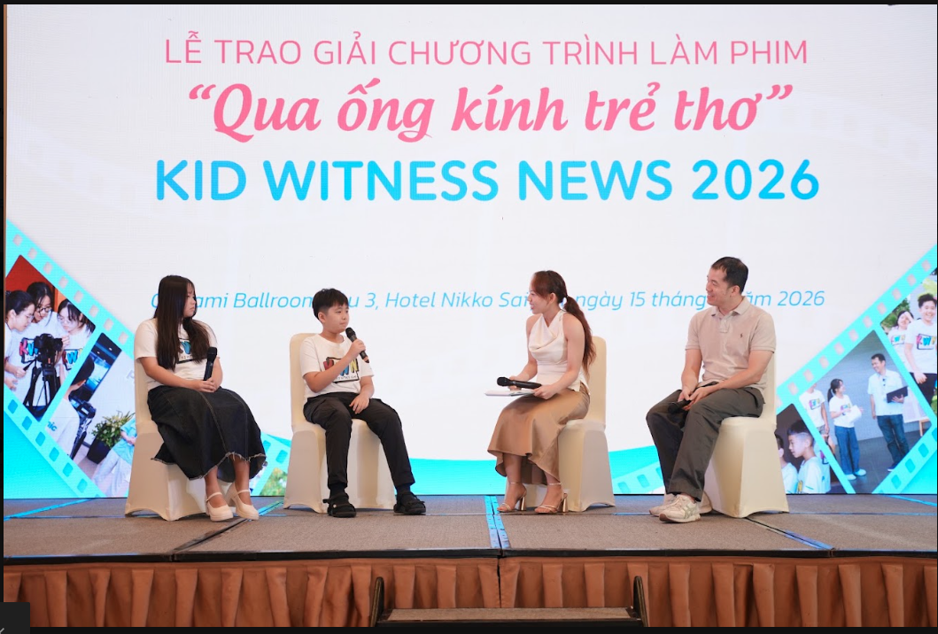 Panasonic vinh danh 16 phim ngắn do học sinh thực hiện, trong mùa đầu mở rộng chương trình “Qua ống kính trẻ thơ 2026” tại TP. Hồ Chí Minh - Ảnh 2.