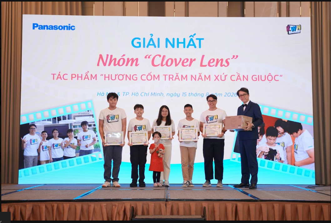 Panasonic vinh danh 16 phim ngắn do học sinh thực hiện, trong mùa đầu mở rộng chương trình “Qua ống kính trẻ thơ 2026” tại TP. Hồ Chí Minh - Ảnh 4.
