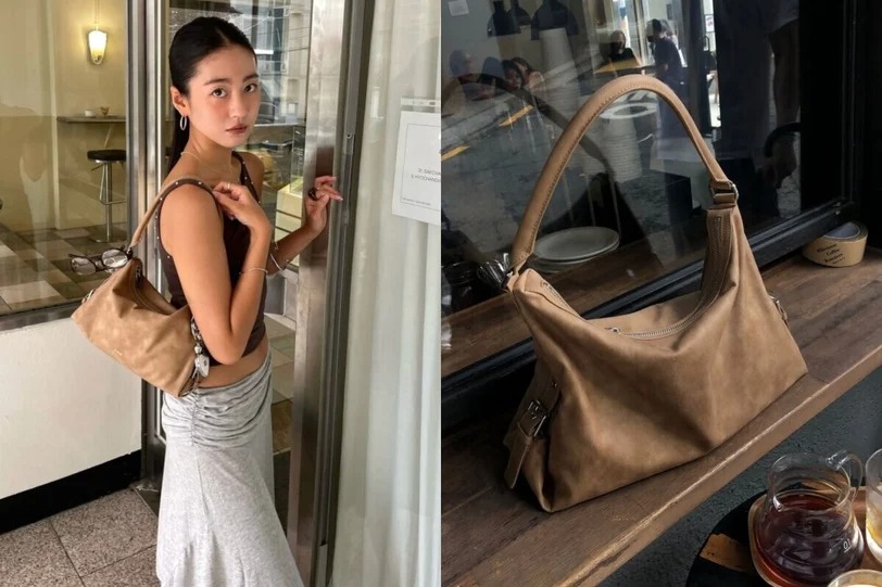 8 chiếc túi Hàn Quốc mang tinh thần old money, giá chưa tới 4 triệu đồng vẫn đẹp sang và có gu - Ảnh 3.