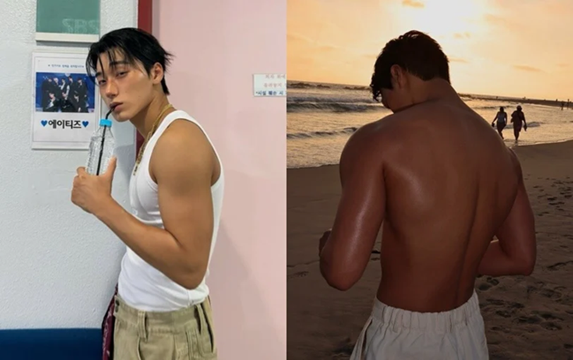 Choi San ATEEZ g&acirc;y sốc với m&agrave;n lột x&aacute;c ngoại h&igrave;nh, h&oacute;a ra l&agrave; nhờ 5 b&iacute; quyết &ldquo;độ body&rdquo; n&agrave;y! - Ảnh 3.