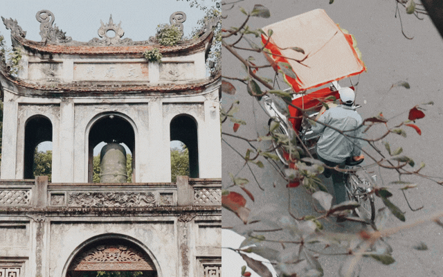 Khách Trung mê mẩn Hà Nội với những góc điện ảnh đẹp như phim - Ảnh 3. Khách Trung mê mẩn Hà Nội với những góc điện ảnh đẹp như phim - Ảnh 3.