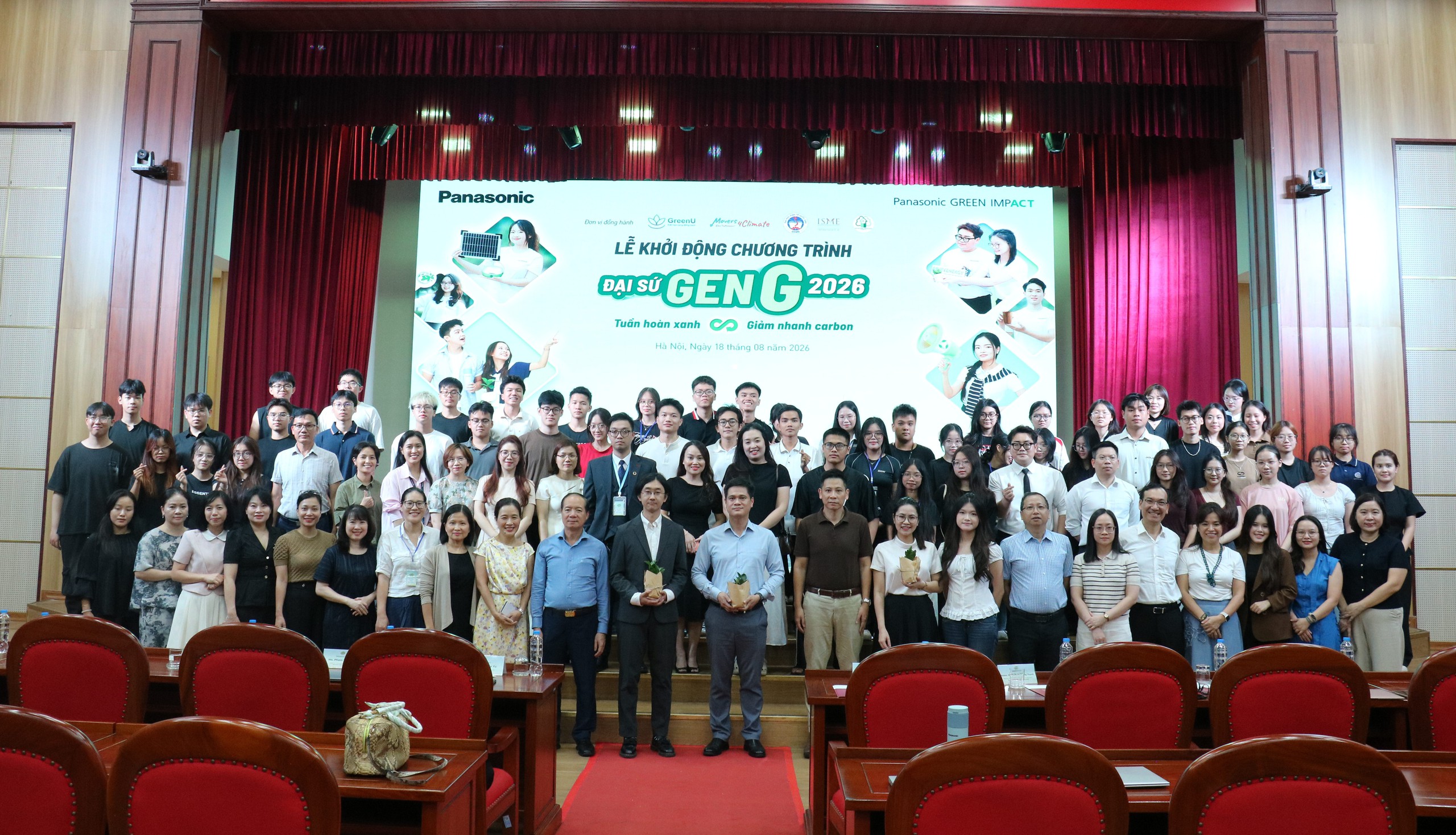 Panasonic khởi động Đại sứ Gen G 2026 m&ugrave;a thứ 4, tạo cơ hội để người trẻ biến s&aacute;ng kiến xanh th&agrave;nh h&agrave;nh động - Ảnh 1.