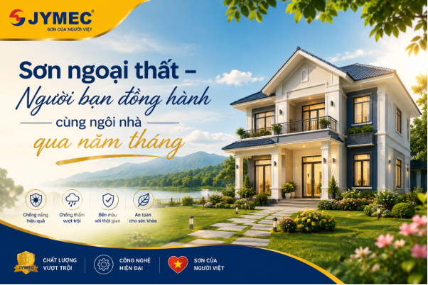 Sơn ngoại thất – Người bạn đồng hành cùng ngôi nhà qua năm tháng - Ảnh 1.