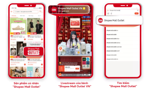 Shopee Mall Outlet: Săn h&agrave;ng ch&iacute;nh h&atilde;ng c&ugrave;ng deal v&agrave; voucher hấp dẫn - Ảnh 2.