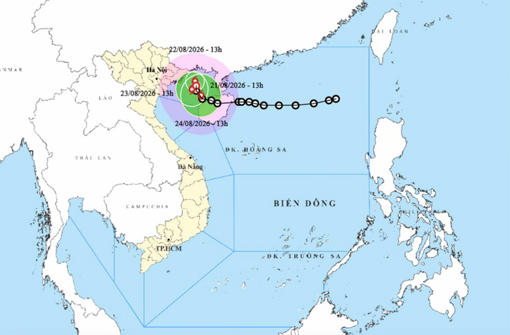 &Aacute;p thấp nhiệt đới g&acirc;y mưa lớn ở miền Bắc: Cảnh b&aacute;o thi&ecirc;n tai 2026 - Ảnh 1.