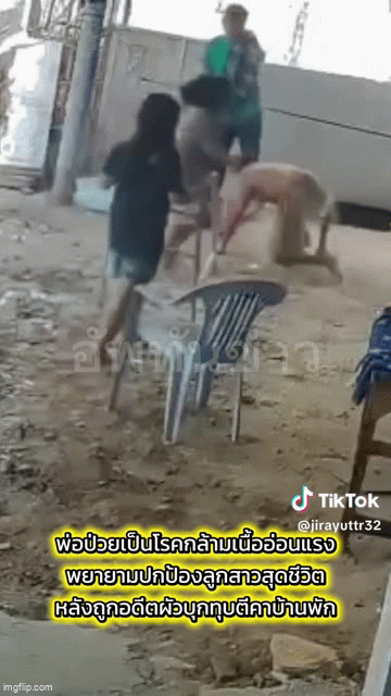 Bạo lực gia đ&igrave;nh ở Th&aacute;i Lan: Người đ&agrave;n &ocirc;ng tấn c&ocirc;ng vợ cũ v&agrave; gia đ&igrave;nh d&atilde; man - Ảnh 3.