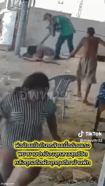 Bạo lực gia đ&igrave;nh ở Th&aacute;i Lan: Người đ&agrave;n &ocirc;ng tấn c&ocirc;ng vợ cũ v&agrave; gia đ&igrave;nh d&atilde; man - Ảnh 2.