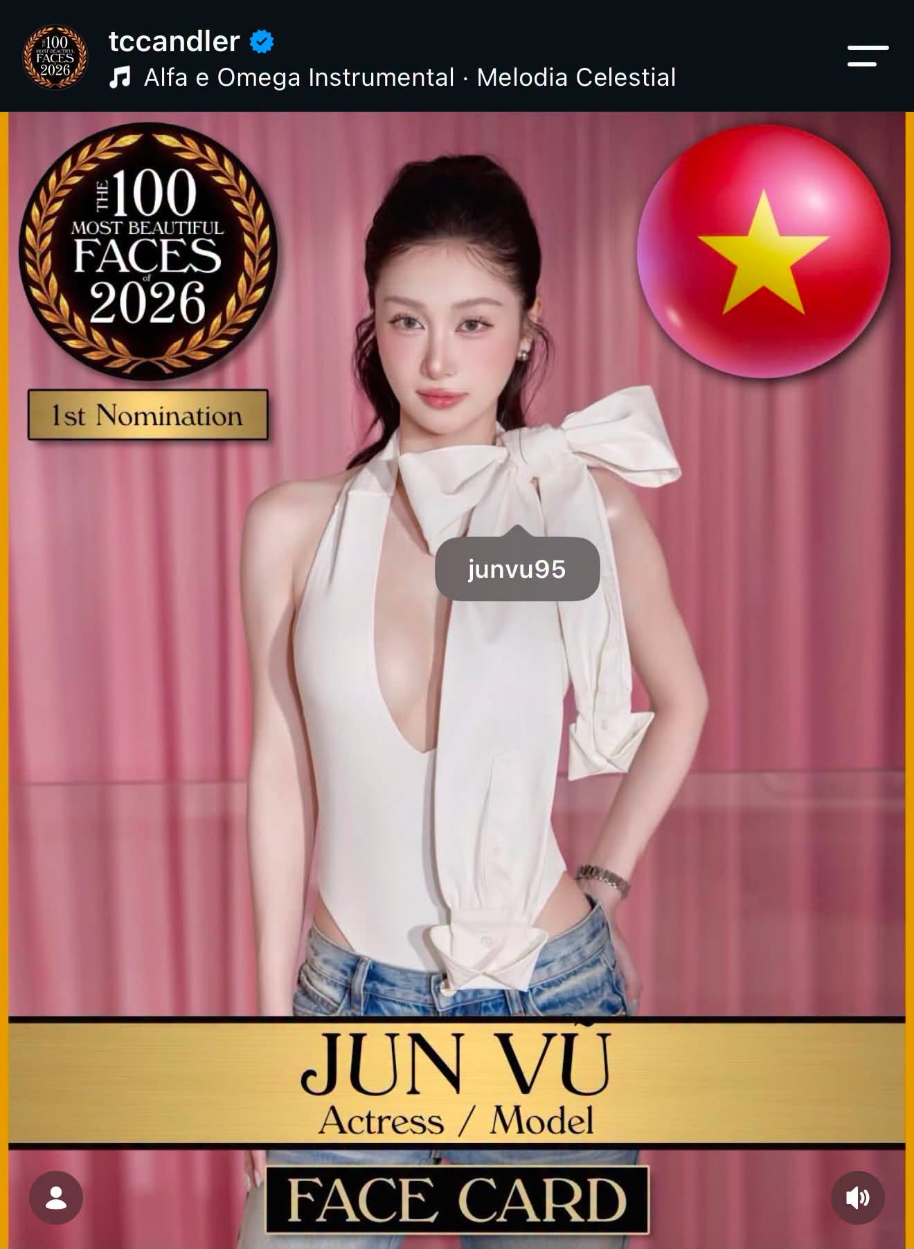 Jun Vũ được đề cử Top 100 Gương mặt đẹp nhất thế giới 2026, người ta lại quan tâm đến vòng eo 2 gang tay của cô và môn thể thao 