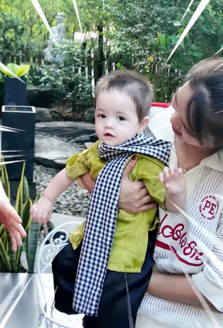 Con gái Puka - Gin Tuấn Kiệt được ba mẹ đưa về quê ngoại,