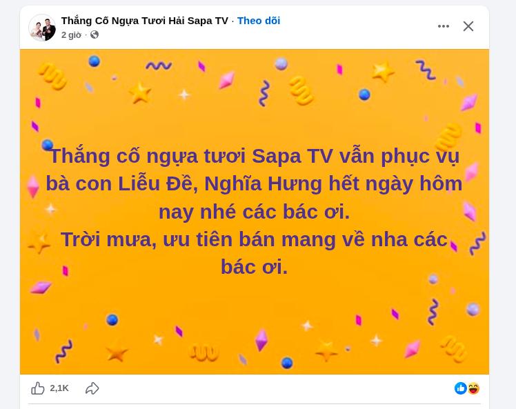 Nh&agrave; h&agrave;ng thắng cố ngựa Sapa TV 2026: Cập nhật T&igrave;nh h&igrave;nh hoạt động v&agrave; Thực đơn hấp dẫn - Ảnh 3.