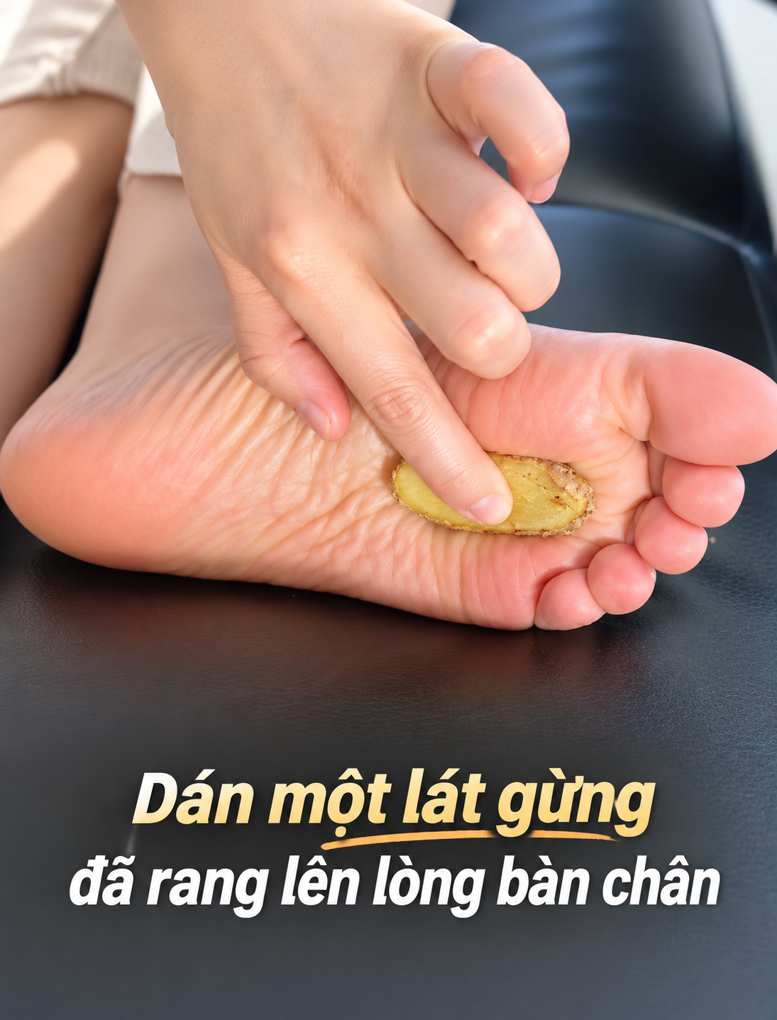 Trước khi đi ngủ, nhiều người có thói quen đắp gừng, hành vào lòng bàn chân để ngủ ngon: Chuyên gia nói 1 câu ai cũng bất ngờ - Ảnh 3.