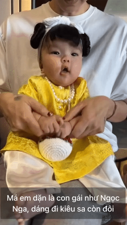 Con gái Puka - Gin Tuấn Kiệt được ba mẹ đưa về quê ngoại,