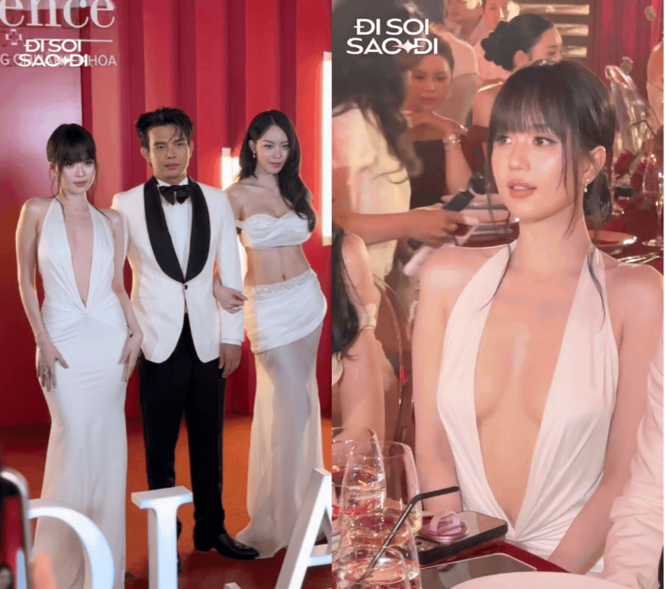 Đọ sắc tầm cỡ vũ trụ: Ngọc Trinh hở bạo được khen 