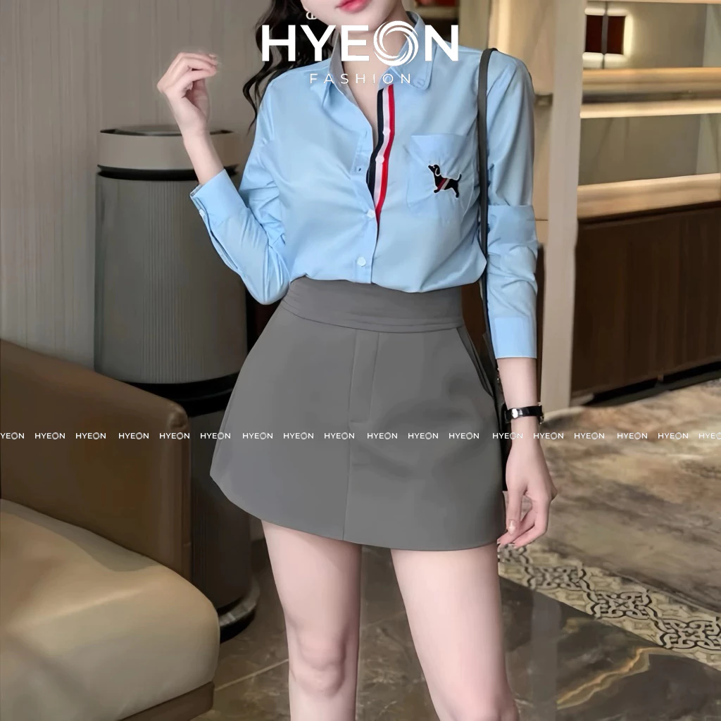Không cần mua sắm nhiều, chỉ cần diện chân váy xám là đẹp cả tuần theo đúng style