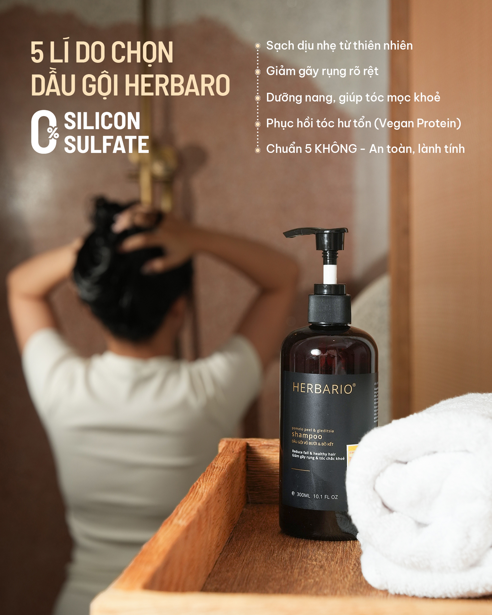 5 dầu gội bồ kết 