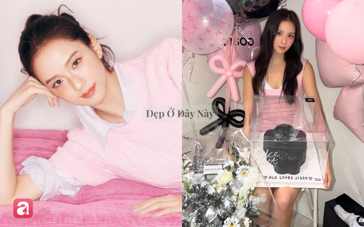 Gh&eacute;t của n&agrave;o trời trao của nấy như Jisoo: Kh&ocirc;ng th&iacute;ch m&agrave;u hồng nhưng cứ diện l&agrave; đẹp m&ecirc; - Ảnh 1.