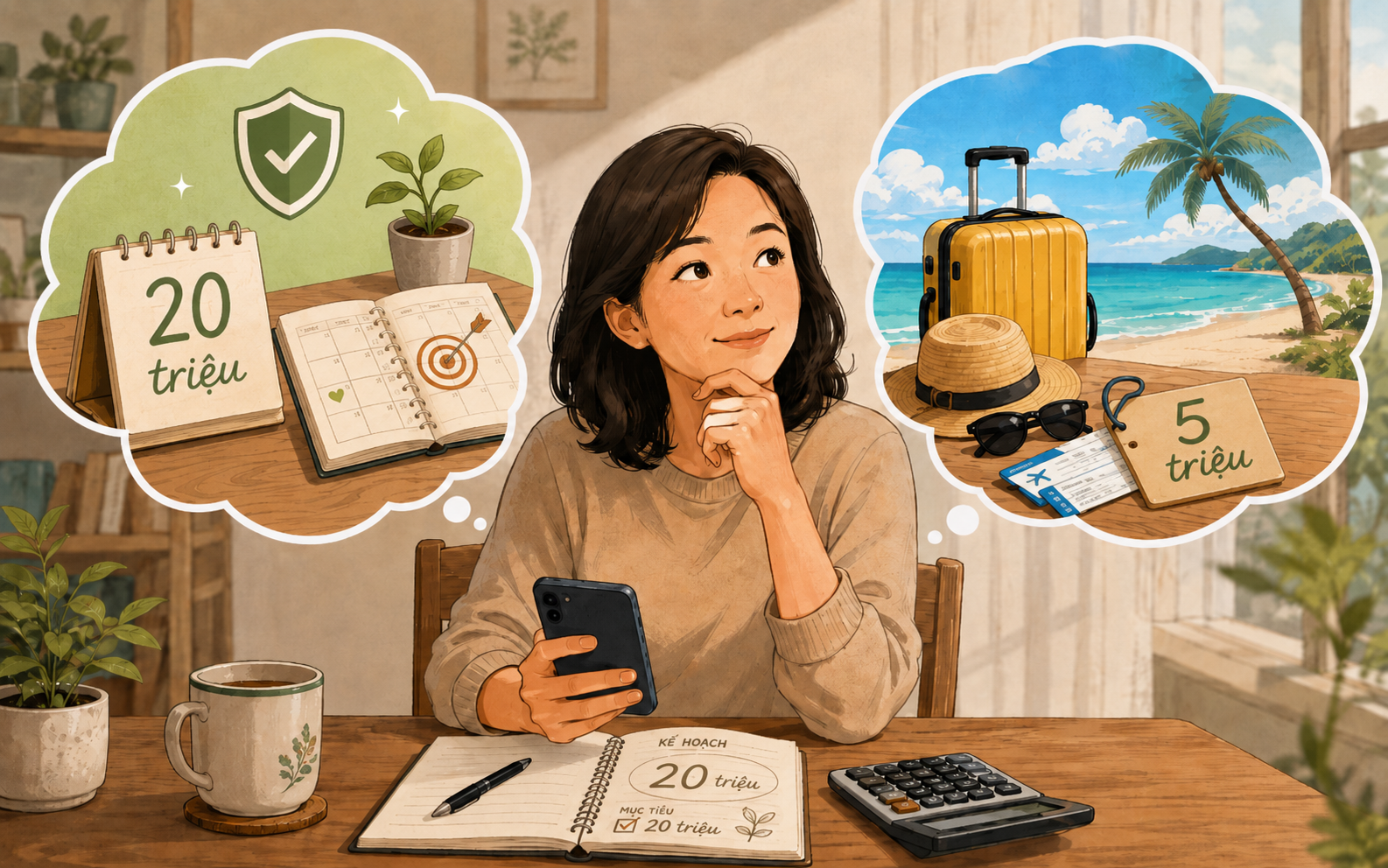 Có 20 triệu tiết kiệm, nên dành 5 triệu đi chơi lễ hay tiếp tục để dành? - Ảnh 1.
