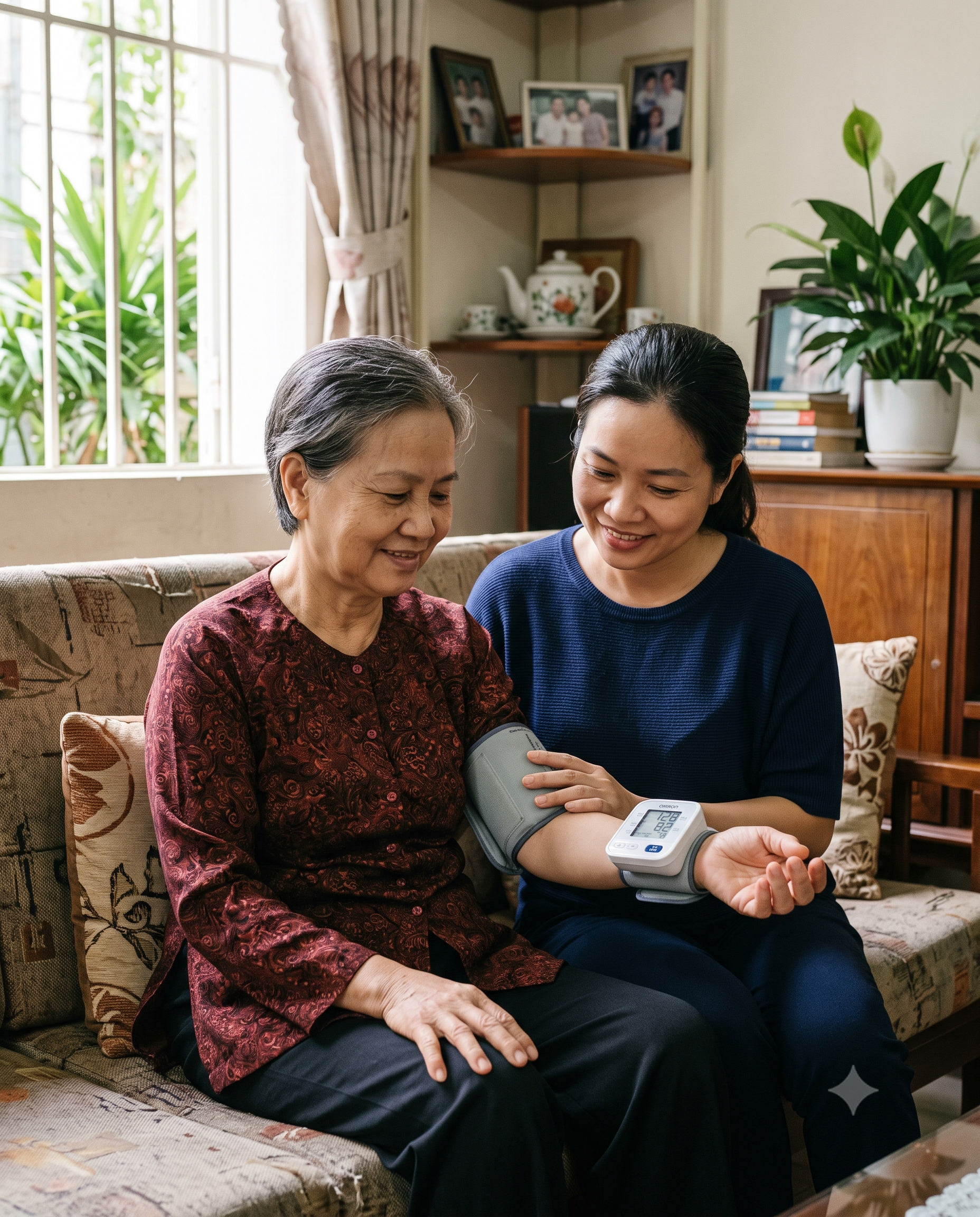 Nh&agrave; c&oacute; người lớn tuổi, đừng chủ quan mỗi khi trời 