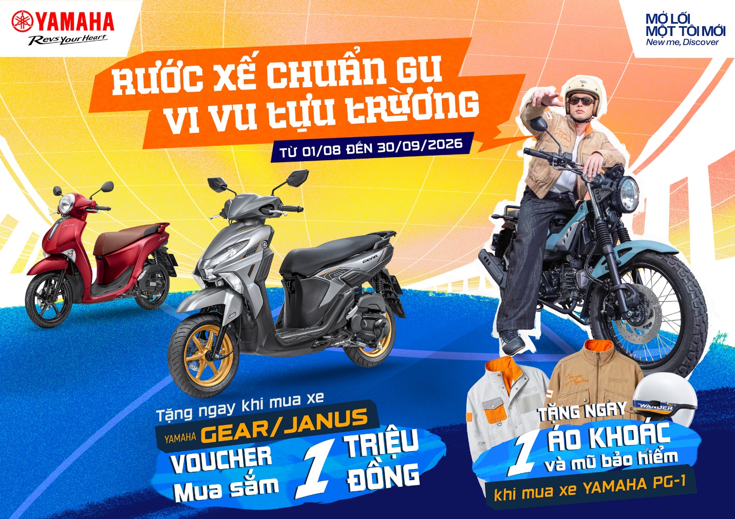 Ch&agrave;o m&ugrave;a tựu trường c&ugrave;ng Yamaha với h&agrave;ng loạt ưu đ&atilde;i đặc biệt - Ảnh 1.