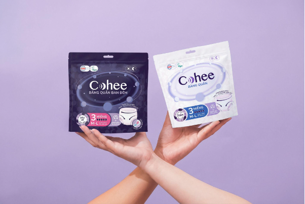 Cohee n&acirc;ng chuẩn an to&agrave;n băng vệ sinh thuần chay - Ảnh 4.