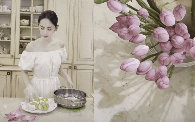 Hương Li&ecirc;n g&acirc;y ch&uacute; &yacute; với m&acirc;m cỗ c&uacute;ng Rằm th&aacute;ng 7 - Ảnh 2.