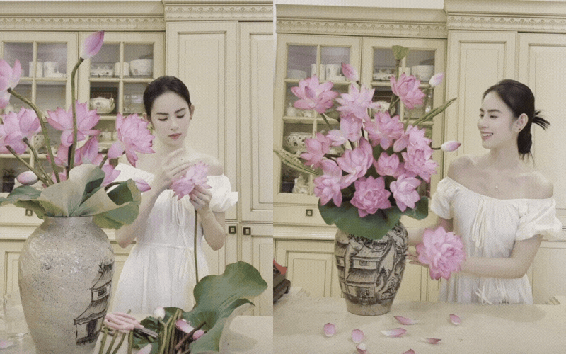 Hương Li&ecirc;n g&acirc;y ch&uacute; &yacute; với m&acirc;m cỗ c&uacute;ng Rằm th&aacute;ng 7 - Ảnh 4.