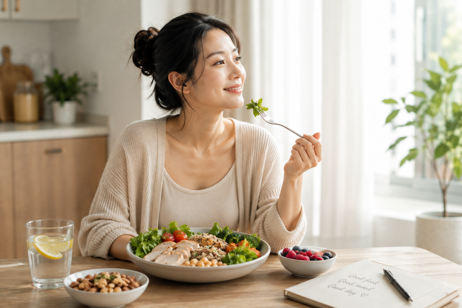 Phụ nữ muốn đẹp hơn ở tuổi 40, đ&ocirc;i khi kh&ocirc;ng cần mua th&ecirc;m mỹ phẩm: 5 th&oacute;i quen gi&uacute;p chị em 
