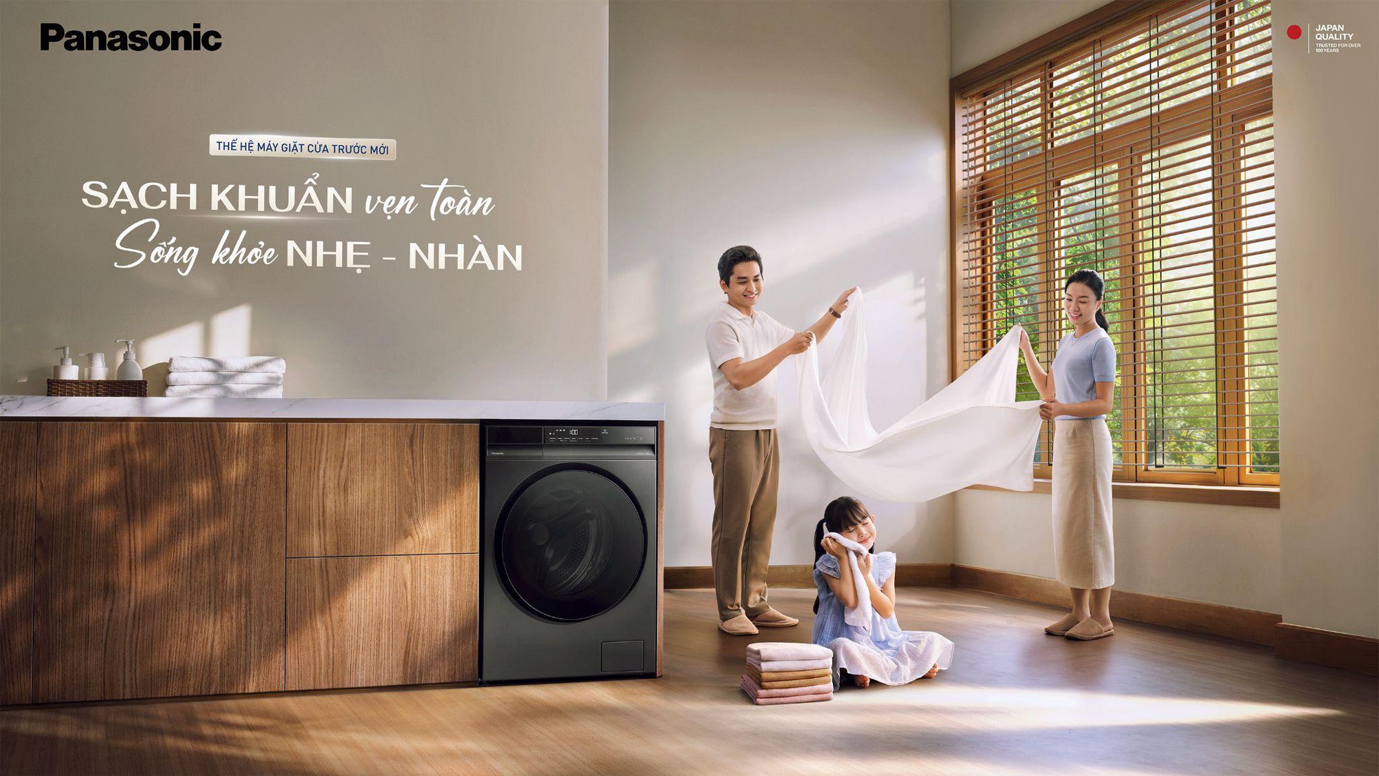 Panasonic tiếp tục khẳng định cam kết chăm sóc sức khỏe toàn diện với thế hệ máy giặt mới - Ảnh 1. Panasonic tiếp tục khẳng định cam kết chăm sóc sức khỏe toàn diện với thế hệ máy giặt mới - Ảnh 1.