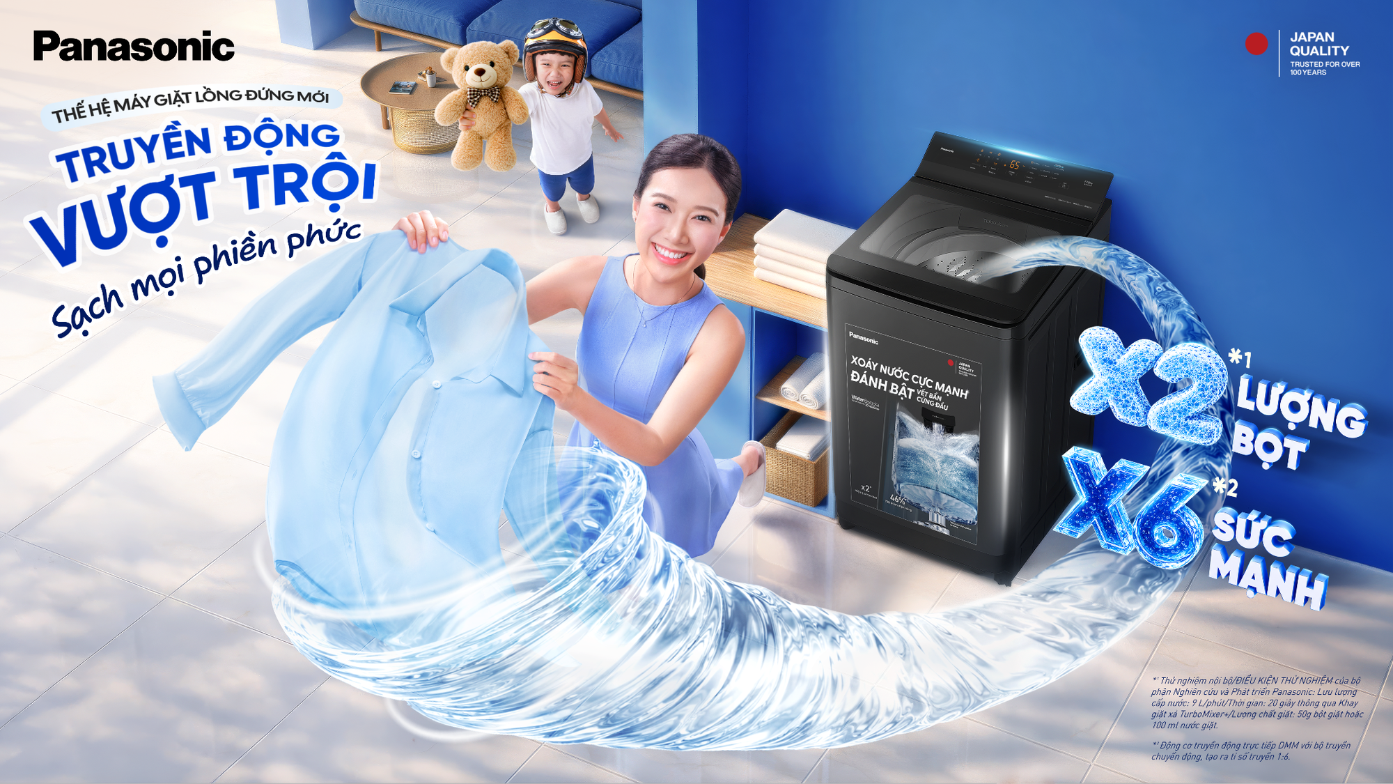 Panasonic tiếp tục khẳng định cam kết chăm sóc sức khỏe toàn diện với thế hệ máy giặt mới - Ảnh 2. Panasonic tiếp tục khẳng định cam kết chăm sóc sức khỏe toàn diện với thế hệ máy giặt mới - Ảnh 2.