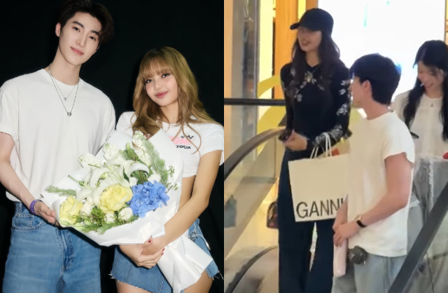 Lisa BLACKPINK v&agrave; Blue Pongtiwat: Mối t&igrave;nh ngọt ng&agrave;o giữa hai ng&ocirc;i sao trẻ - Ảnh 3.