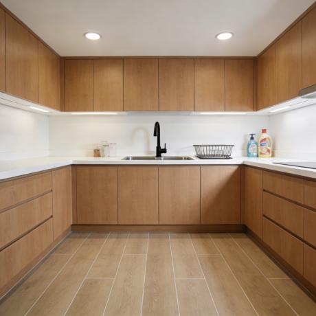 Vì sao tủ bếp kịch trần đang dần bị