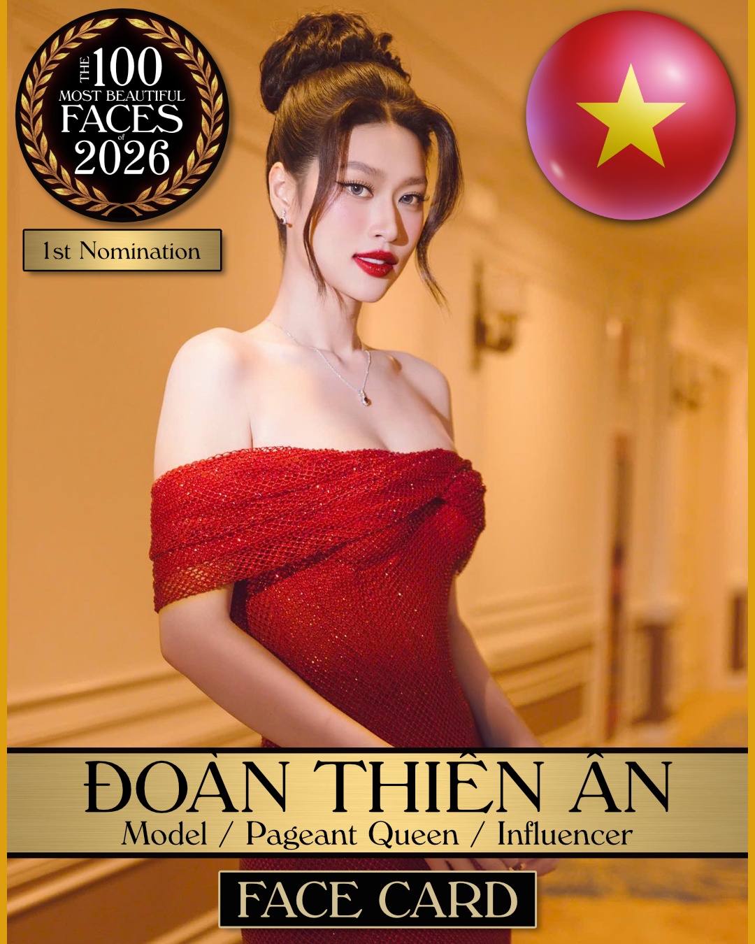 Đo&agrave;n Thi&ecirc;n &Acirc;n: H&agrave;nh tr&igrave;nh từ c&ocirc; g&aacute;i nặng 75kg Đến Hoa hậu đẹp nhất thế giới 2026 - Ảnh 1.